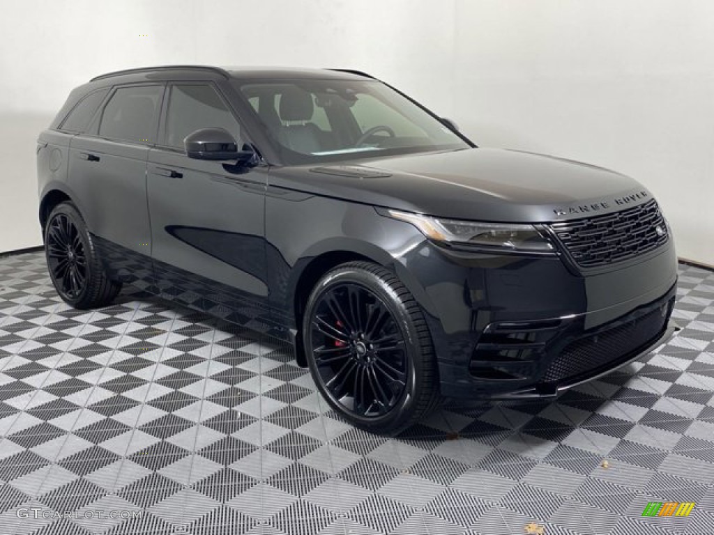 Santorini Black Metallic 2024 Land Rover Range Rover Velar Dynamic SE Exterior Photo #146323222
