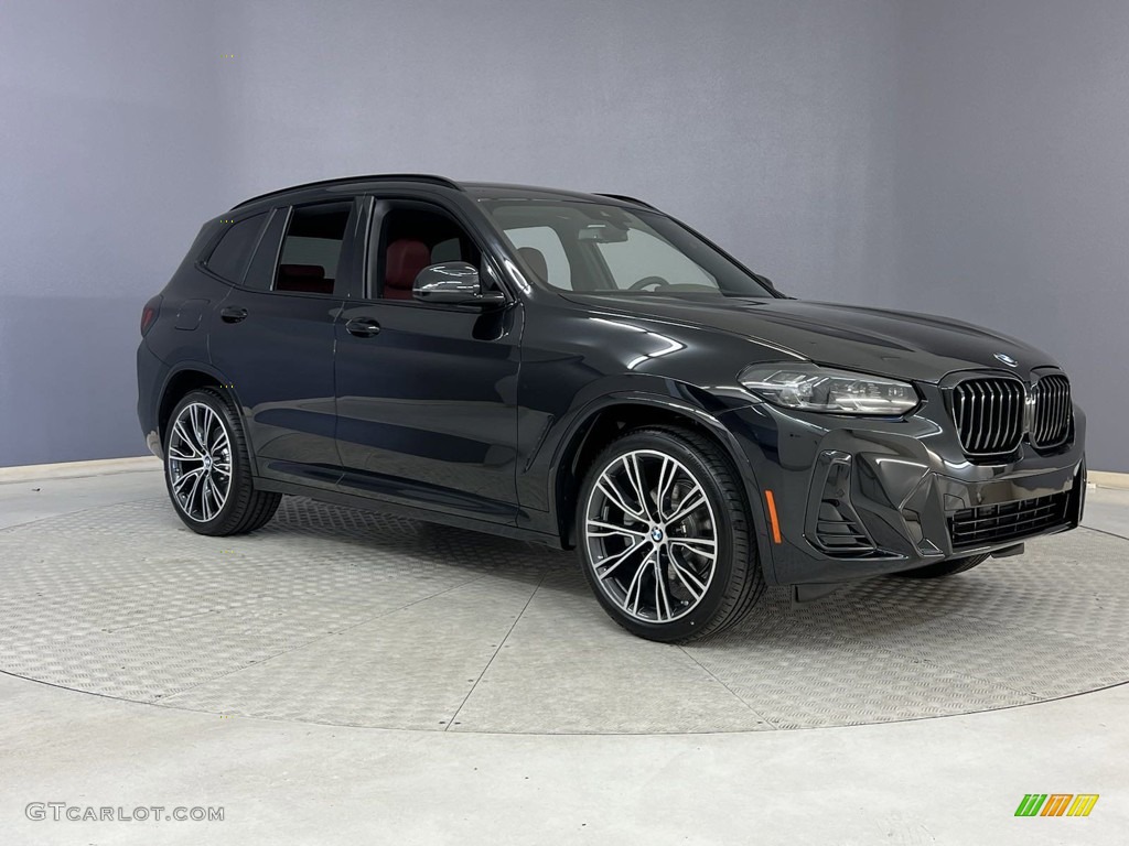 Black Sapphire Metallic 2023 BMW X3 sDrive30i Exterior Photo #146324120
