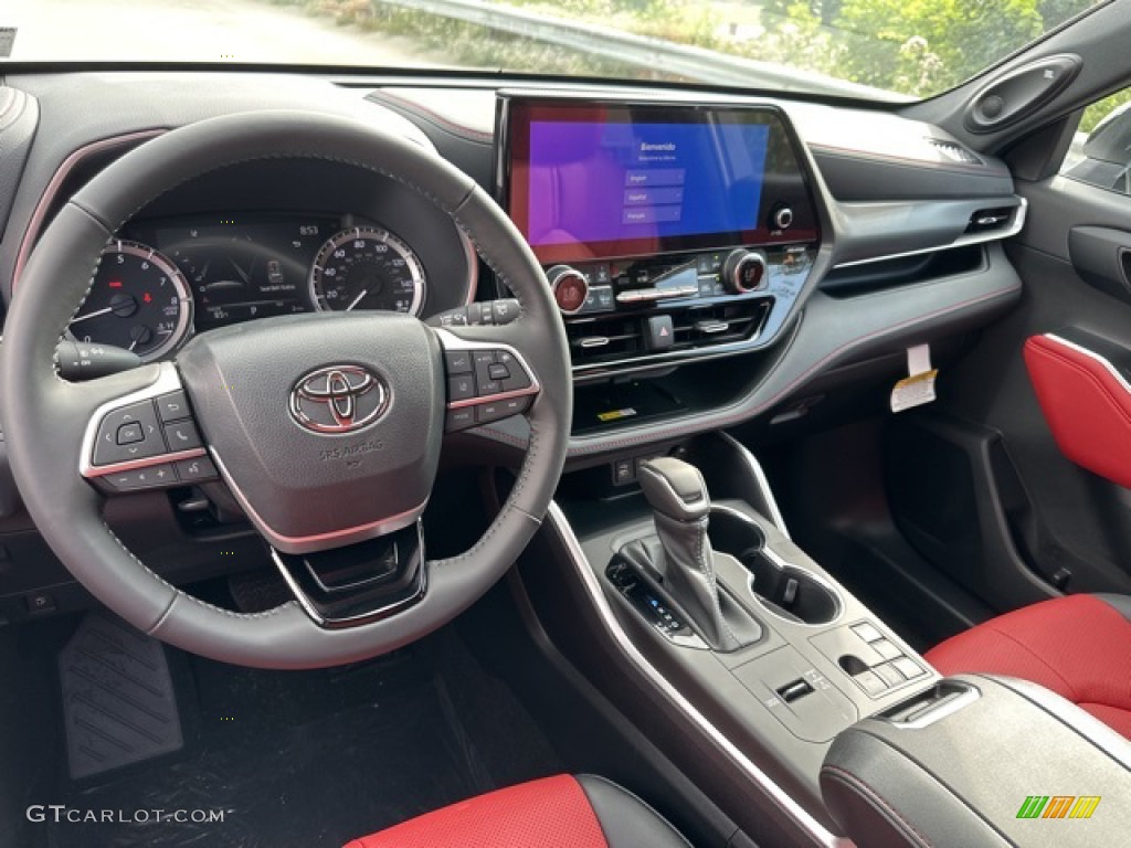 2023 Highlander XSE - Wind Chill Pearl / Cockpit Red photo #3