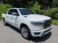 Bright White 2023 Ram 1500 Long Horn Crew Cab 4x4 Exterior