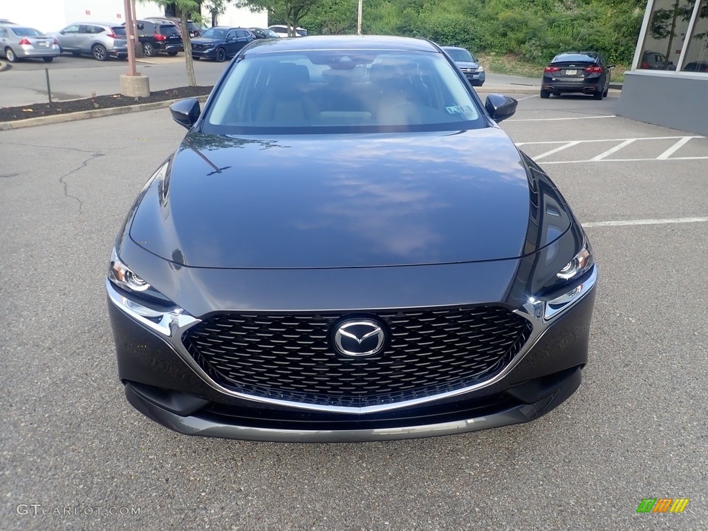 2023 Mazda3 2.5 S Select Sedan - Machine Gray Metallic / Black photo #7