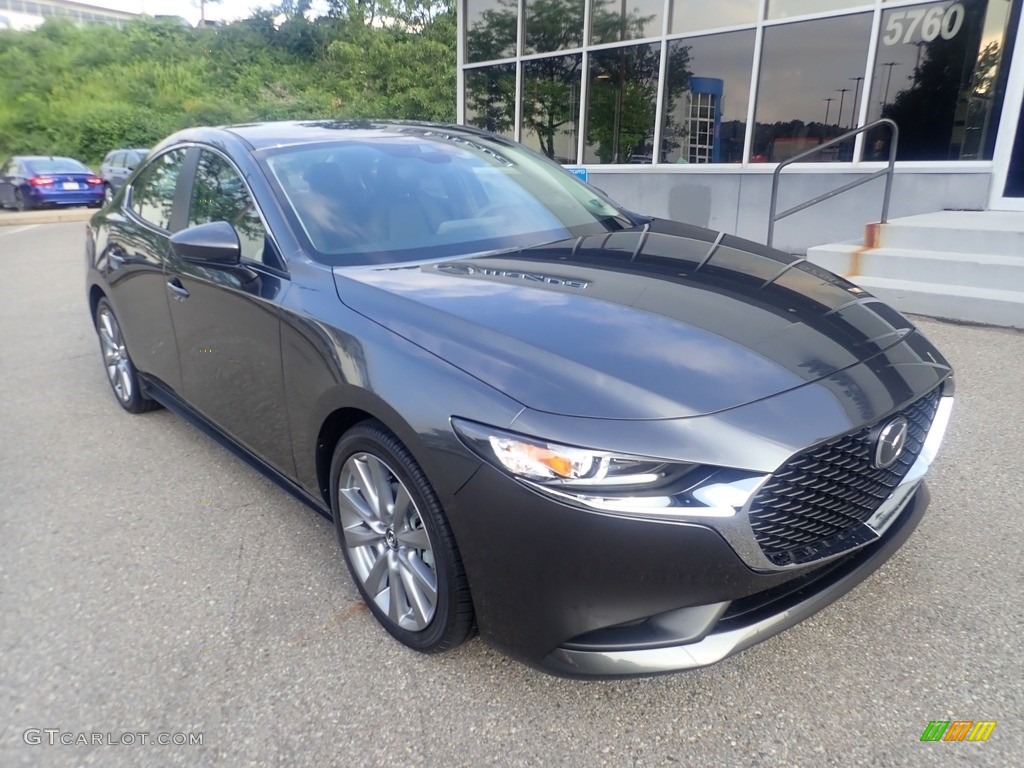 2023 Mazda3 2.5 S Select Sedan - Machine Gray Metallic / Black photo #8