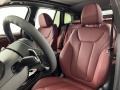 2023 BMW X3 Tacora Red Interior Front Seat Photo