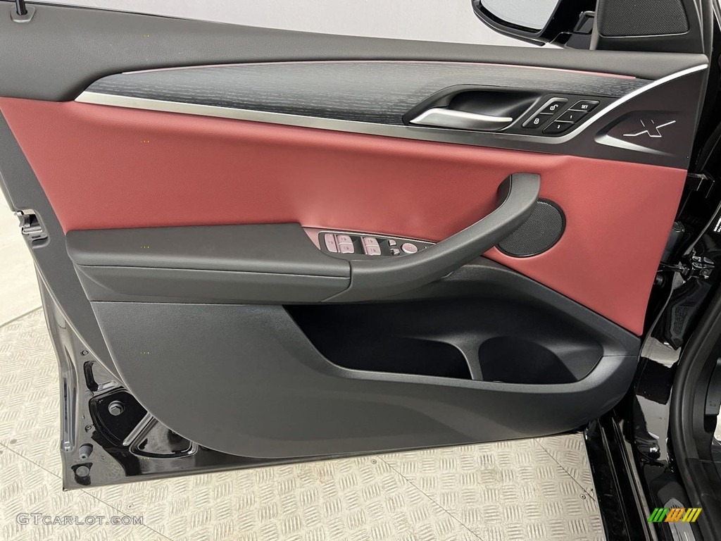 2023 BMW X3 sDrive30i Tacora Red Door Panel Photo #146324546