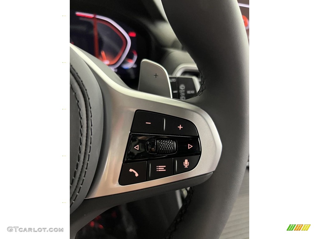 2023 BMW X3 sDrive30i Tacora Red Steering Wheel Photo #146324567