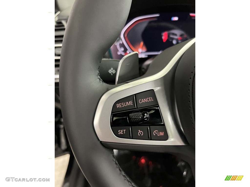 2023 BMW X3 sDrive30i Tacora Red Steering Wheel Photo #146324577
