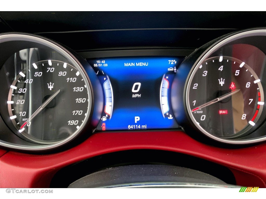 2017 Maserati Levante S AWD Gauges Photo #146324750