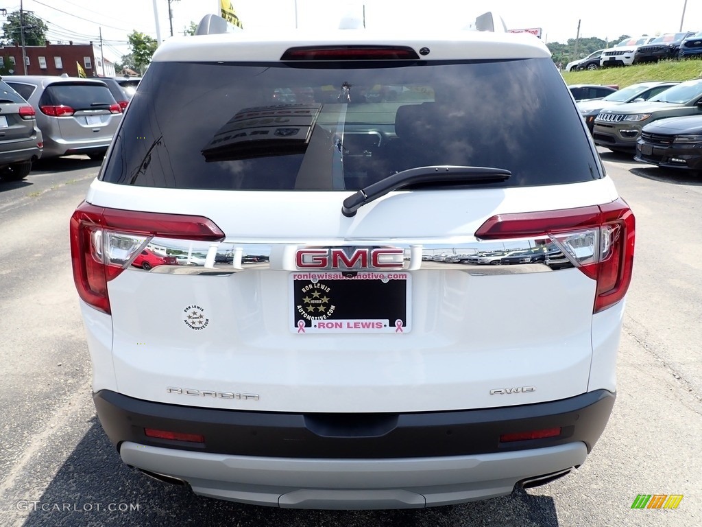 2021 Acadia SLE AWD - Summit White / Jet Black photo #4
