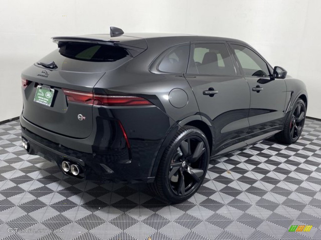 2024 F-PACE SVR - Santorini Black Metallic / Ebony/Ebony photo #2