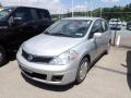 2011 Brilliant Silver Metallic Nissan Versa 1.8 S Sedan  photo #2