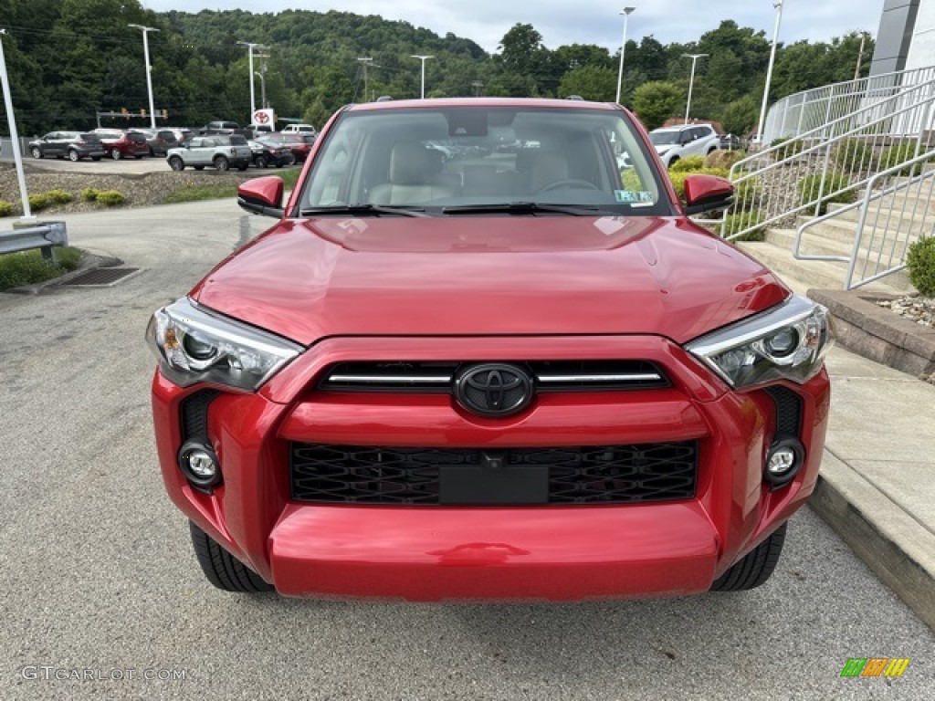 2023 4Runner SR5 Premium 4x4 - Barcelona Red Metallic / Sand Beige photo #6