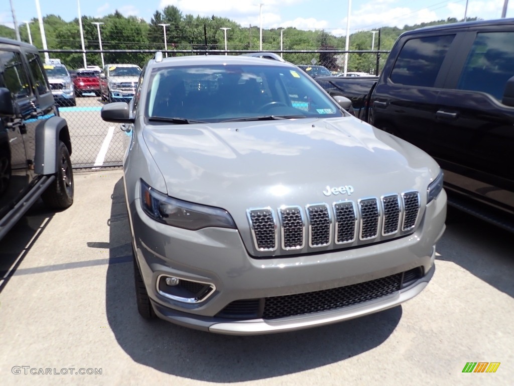 2020 Cherokee Limited 4x4 - Sting-Gray / Black photo #3