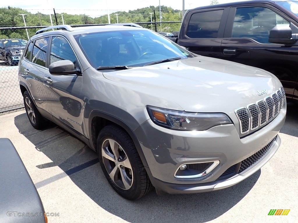 2020 Cherokee Limited 4x4 - Sting-Gray / Black photo #4
