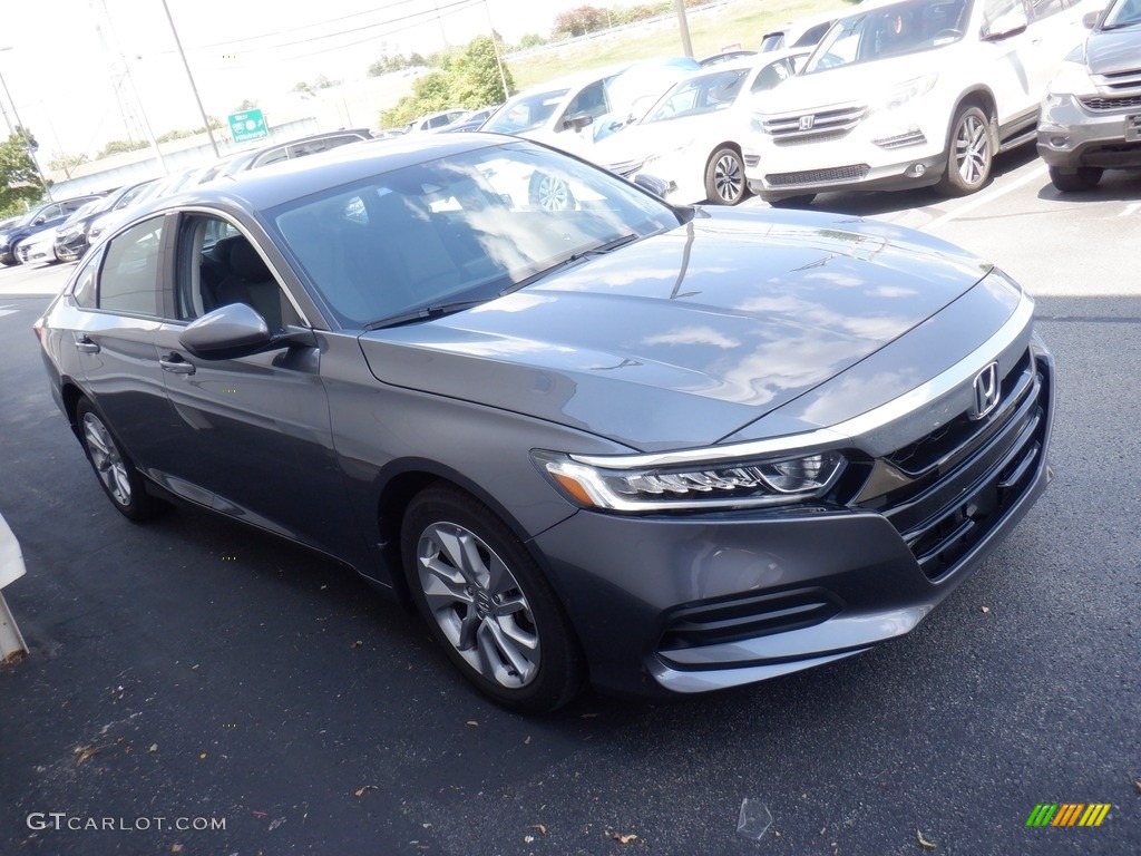 2020 Accord LX Sedan - Modern Steel Metallic / Black photo #4