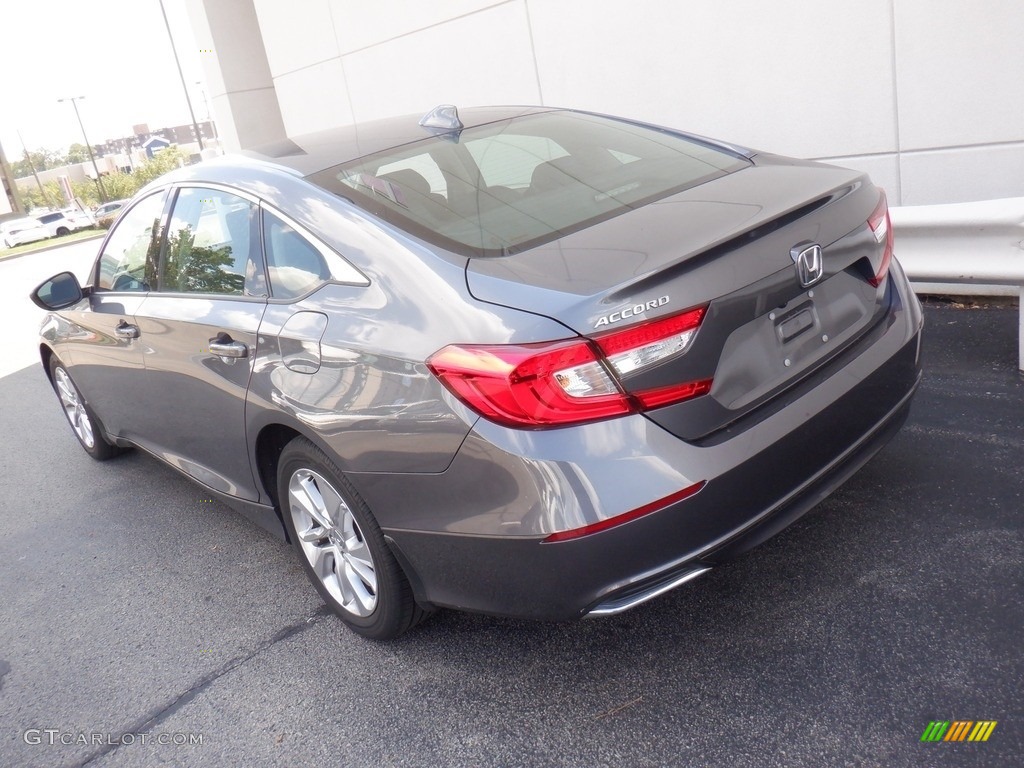 2020 Accord LX Sedan - Modern Steel Metallic / Black photo #7