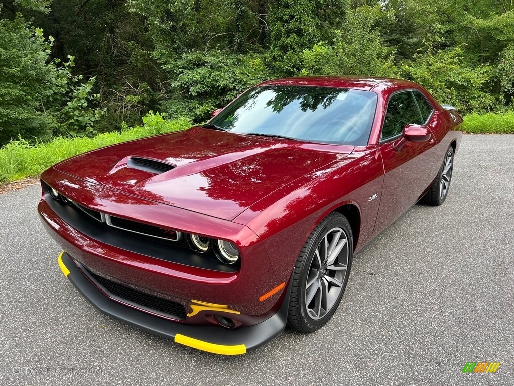 2023 Challenger R/T - Octane Red Pearl / Black photo #2
