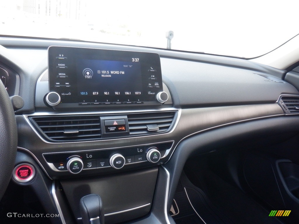 2020 Accord LX Sedan - Modern Steel Metallic / Black photo #16