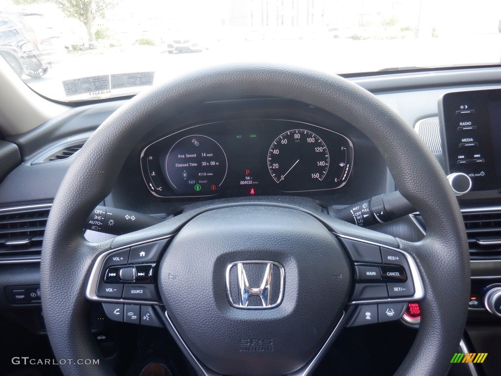 2020 Accord LX Sedan - Modern Steel Metallic / Black photo #18
