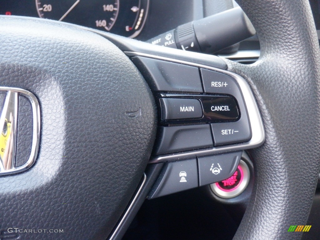 2020 Accord LX Sedan - Modern Steel Metallic / Black photo #20