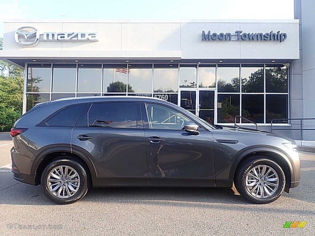 2024 CX-90 Preferred Plus AWD - Machine Gray Metallic / Black photo #1