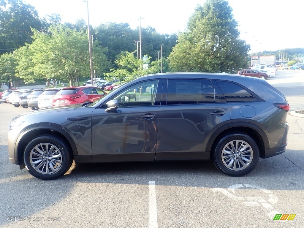 Machine Gray Metallic 2024 Mazda CX-90 Preferred Plus AWD Exterior Photo #146326214