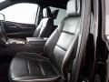 Jet Black Front Seat Photo for 2021 Cadillac Escalade #146326460