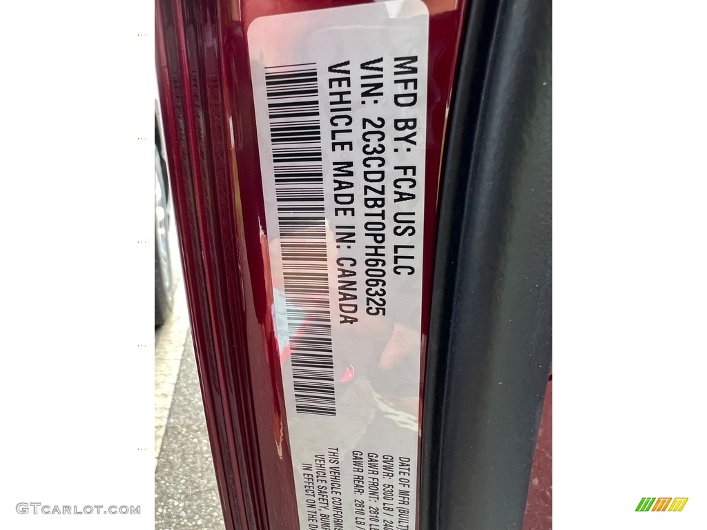 2023 Challenger R/T - Octane Red Pearl / Black photo #27