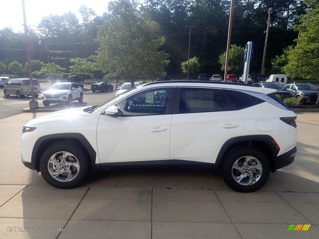 2023 Tucson SEL AWD - Serenity White / Black photo #6