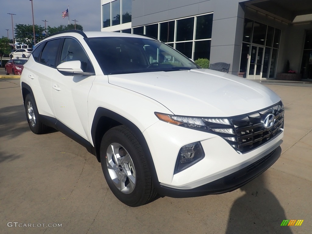 2023 Tucson SEL AWD - Serenity White / Black photo #9