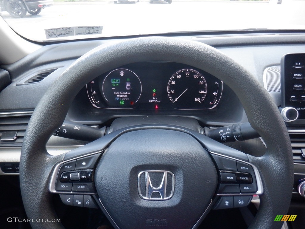 2020 Honda Accord LX Sedan Ivory Steering Wheel Photo #146326685