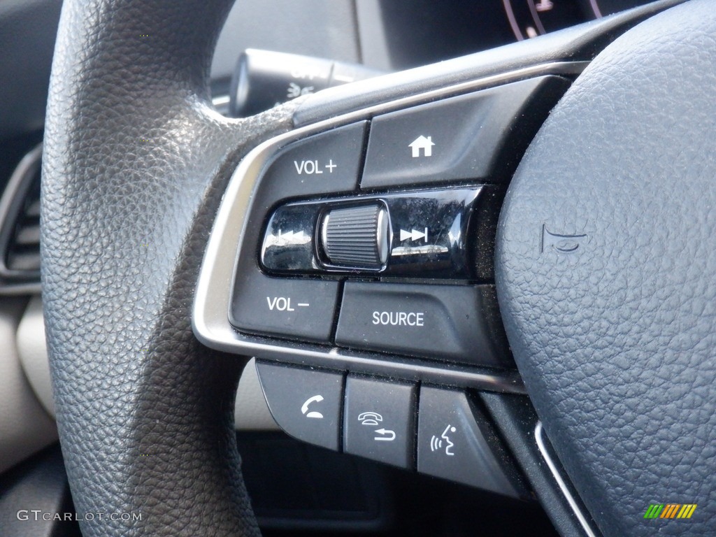 2020 Honda Accord LX Sedan Ivory Steering Wheel Photo #146326700