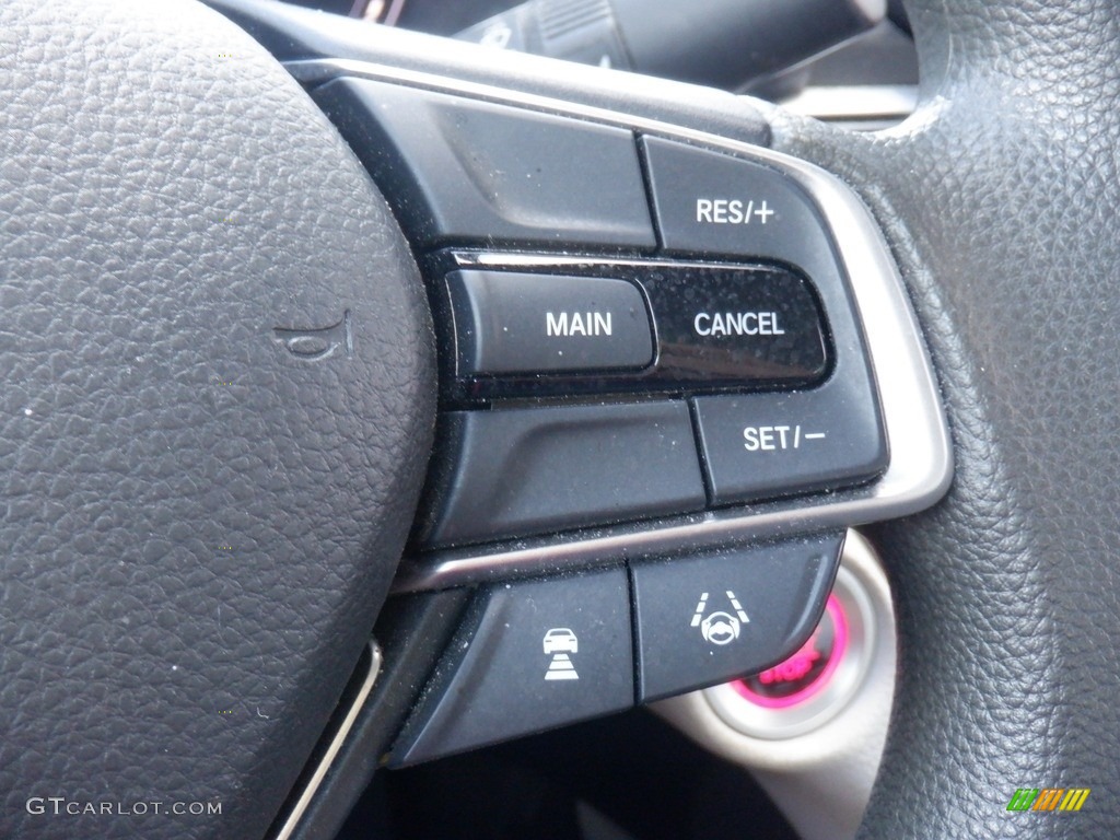 2020 Honda Accord LX Sedan Ivory Steering Wheel Photo #146326712