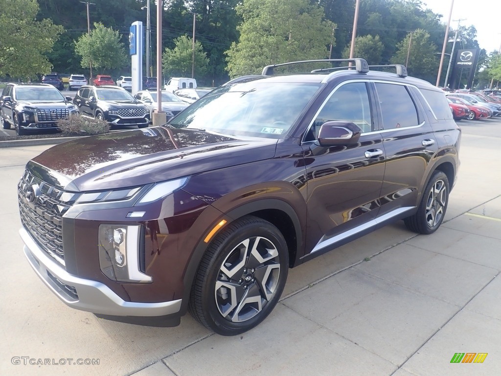 Sierra Burgundy 2023 Hyundai Palisade Limited AWD Exterior Photo #146326856