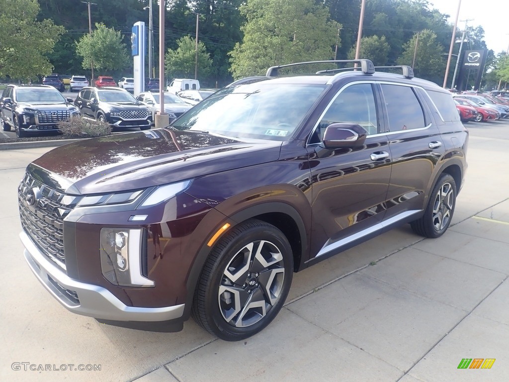 2023 Palisade Limited AWD - Sierra Burgundy / Black photo #7