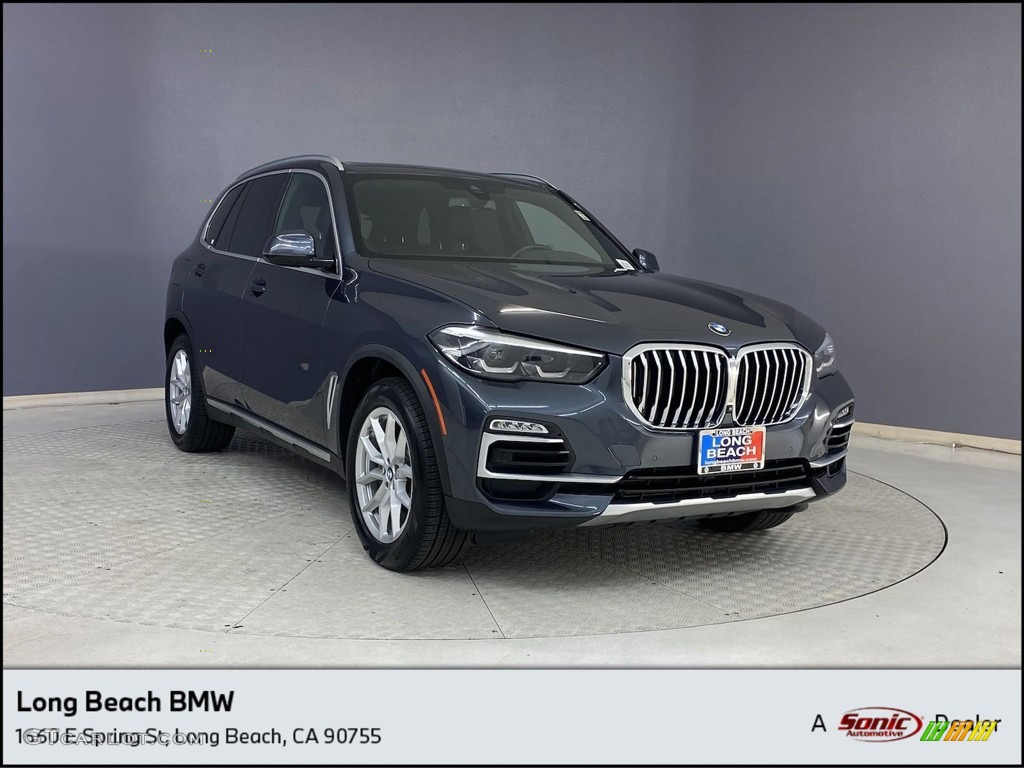 2020 X5 sDrive40i - Arctic Grey Metallic / Black photo #1