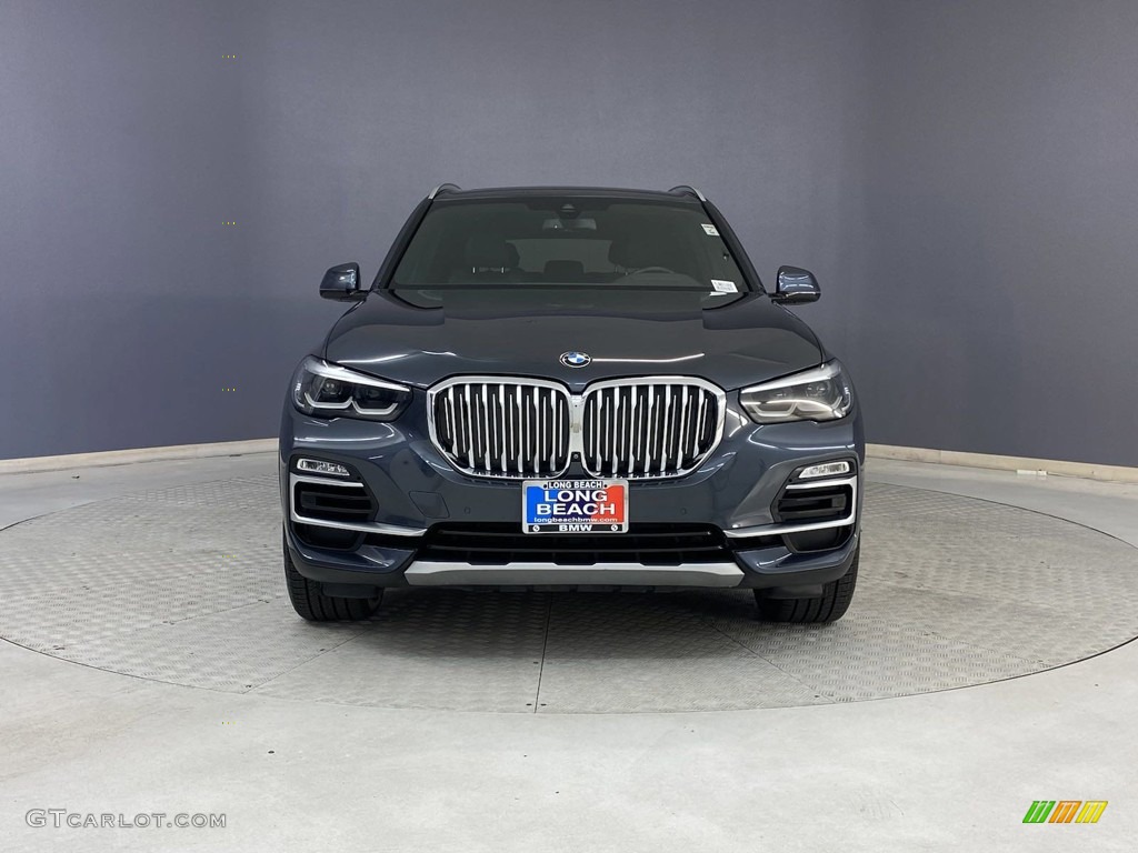 2020 X5 sDrive40i - Arctic Grey Metallic / Black photo #2