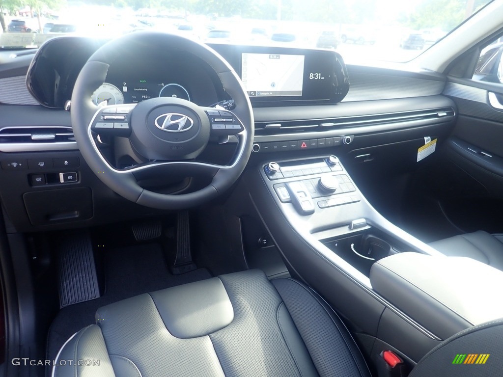 2023 Hyundai Palisade Limited AWD Black Dashboard Photo #146326938
