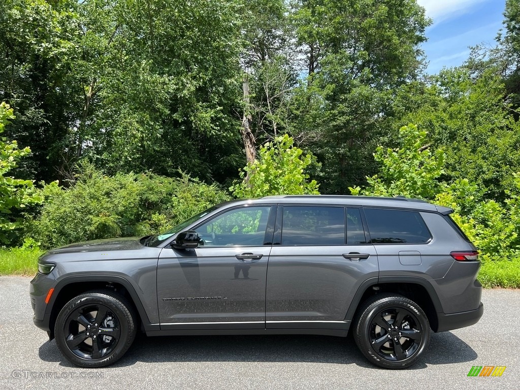 Baltic Gray Metallic 2023 Jeep Grand Cherokee L Altitude 4x4 Exterior Photo #146327096
