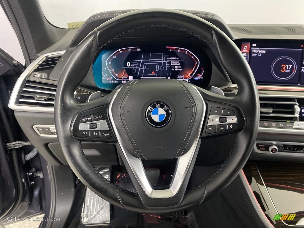 2020 X5 sDrive40i - Arctic Grey Metallic / Black photo #17