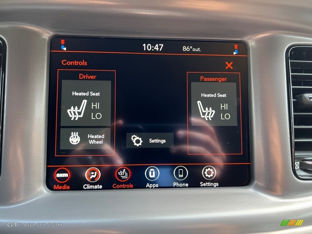 2023 Dodge Charger SXT Blacktop Controls Photo #146327861