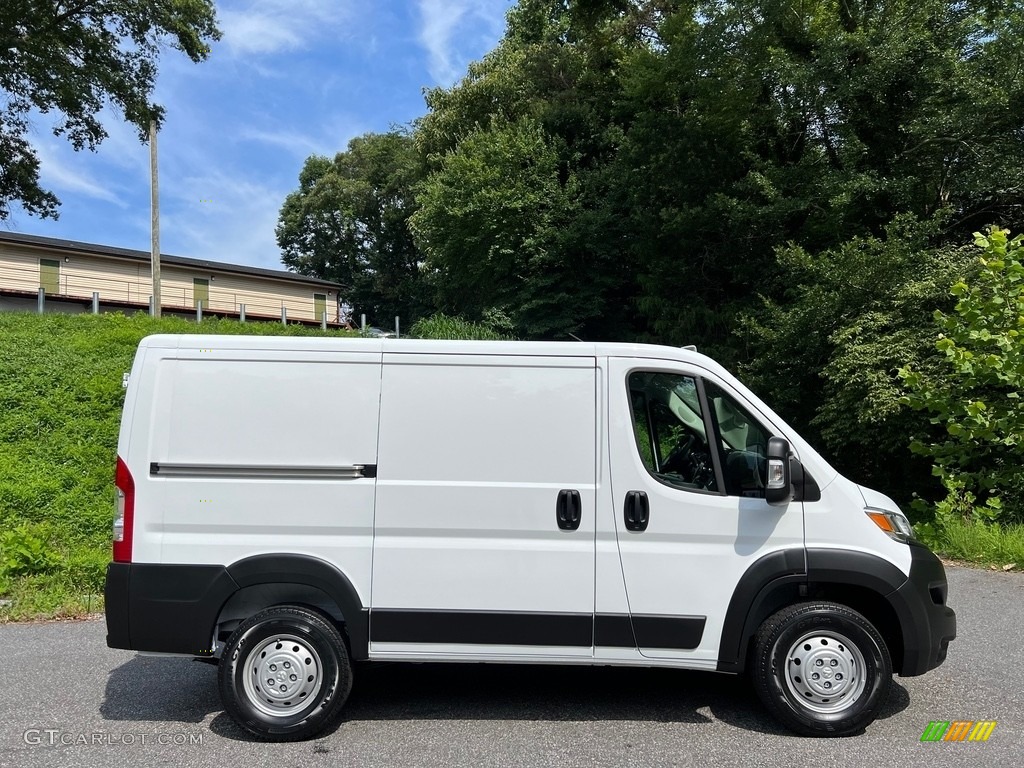 Bright White 2023 Ram ProMaster 1500 Low Roof Cargo Van Exterior Photo #146327918