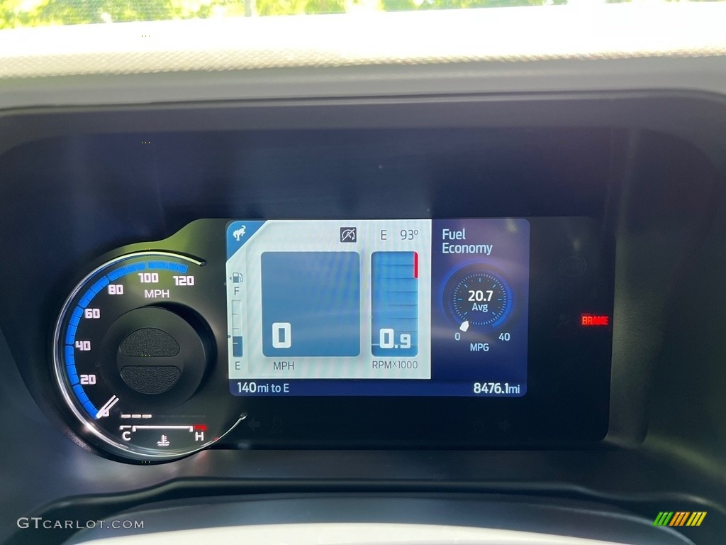 2022 Ford Bronco Base 4x4 2-Door Gauges Photos
