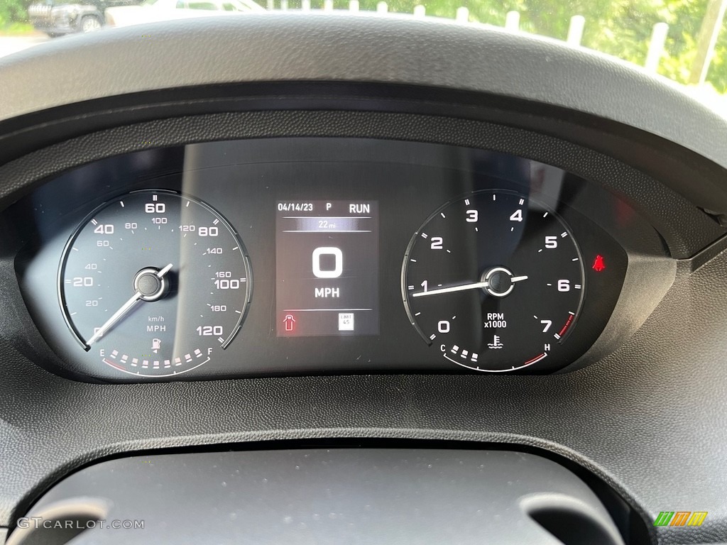 2023 Ram ProMaster 1500 Low Roof Cargo Van Gauges Photo #146327999