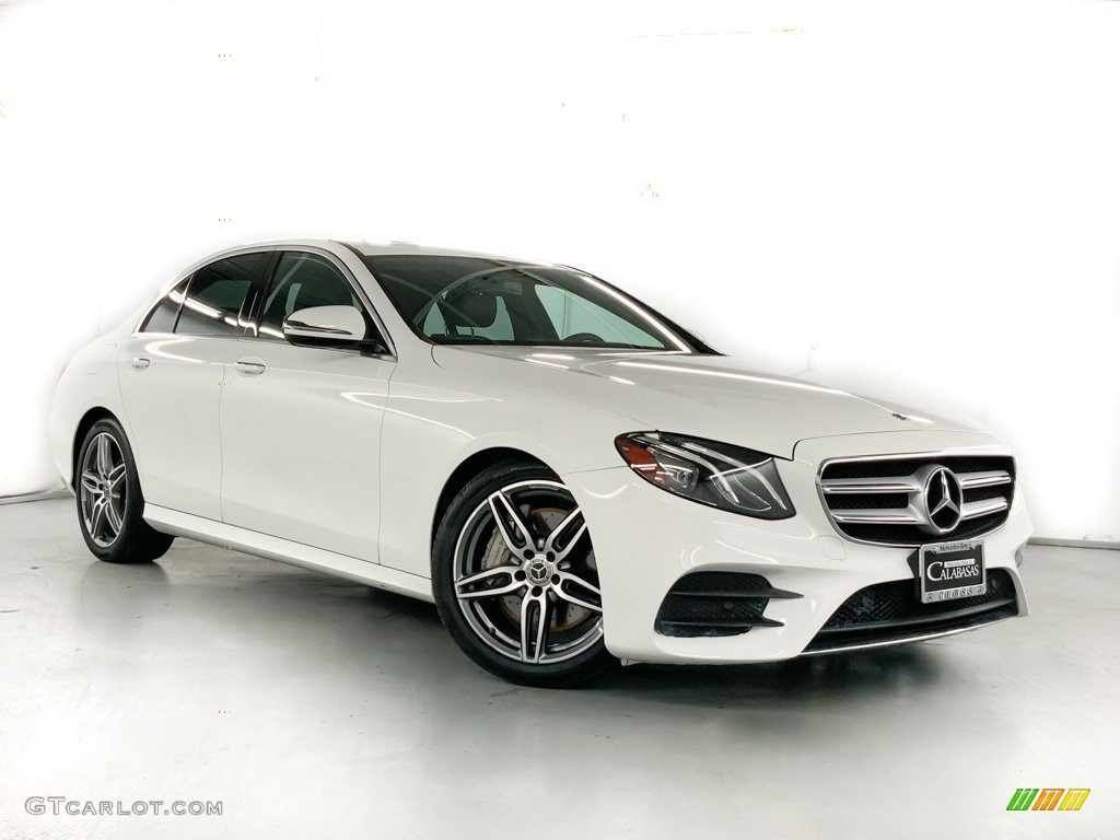 2020 E 350 Sedan - Polar White / Black photo #2