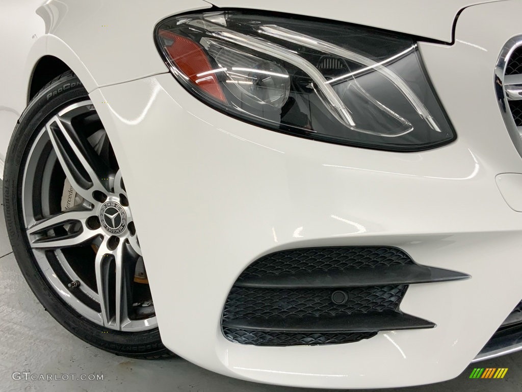 2020 E 350 Sedan - Polar White / Black photo #3