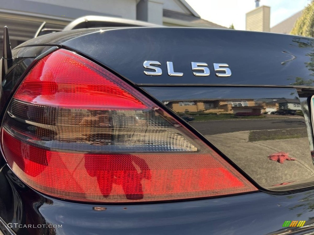 2005 SL 55 AMG Roadster - Black / Ash photo #12