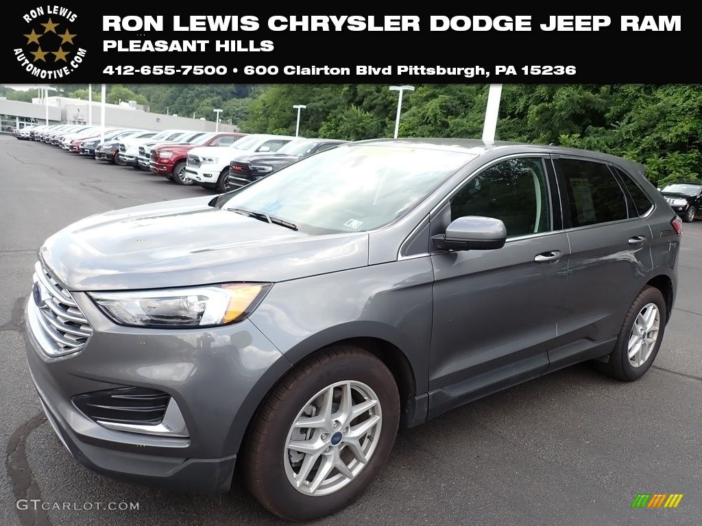 2022 Edge SEL AWD - Carbonized Gray Metallic / Ebony photo #1