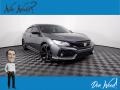 Modern Steel Metallic 2018 Honda Civic Sport Hatchback