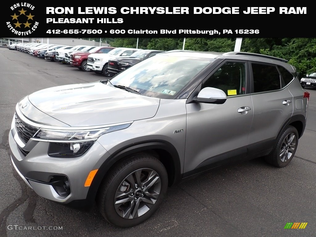 2021 Seltos S AWD - Steel Gray / Black photo #1