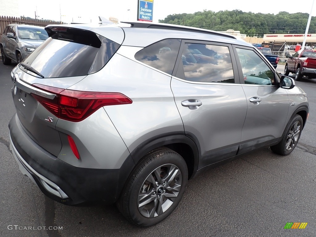 2021 Seltos S AWD - Steel Gray / Black photo #6